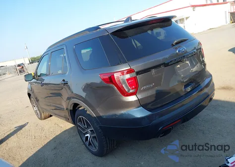 2017 Ford Explorer Sport z USA, uszkodzony, nr VIN 1FM5K8GT0HGB49439